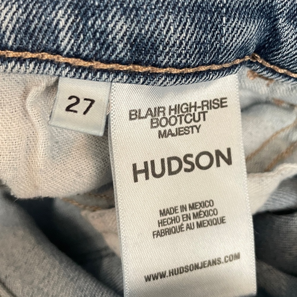 Hudson Blair high rise bootcut size 27 - Picture 3 of 3